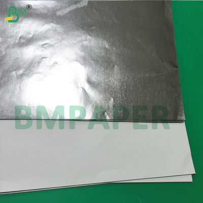 Papel para rótulo de cerveja C1S Branco em uma face, Prata na outra face 65-120gsm