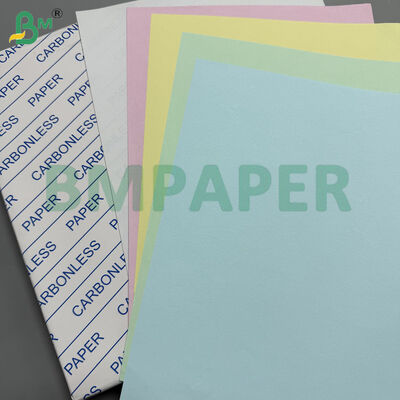 500 folhas Ream Digital NCR Paper Carbonless 60gm CB Branco de topo, CFB de cor média