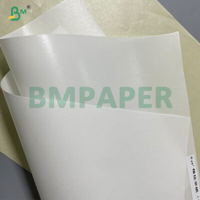 Papel de vidro branqueado resistente a altas temperaturas para alimentos