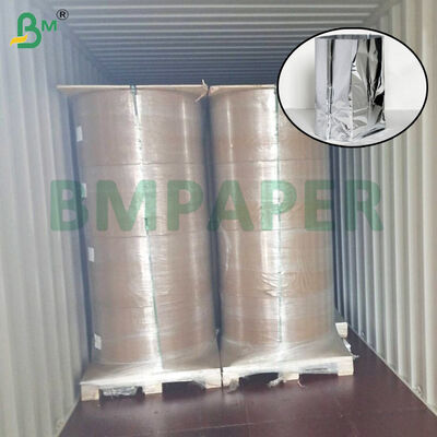 Papel de revestimento de folha de alumínio de material virgem de 27 gm com certificação QS para embalagens à prova de umidade