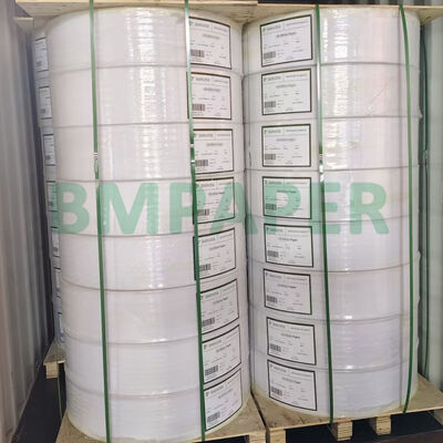 Papel de rosto para rótulos térmicos de 65 gm e 70 gm para supermercados