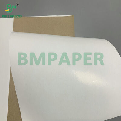 Cartão Kraft de Alta Força 325g 365g CKB Branco Revestido Castanho para Fabricação de Caixas de Embalagem