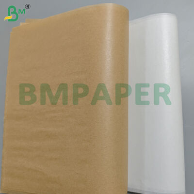 Folhas de papel revestidas de silicone resistentes a altas temperaturas de 50 gm