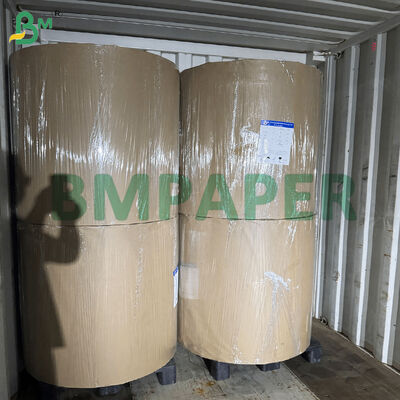 Rolo de Papel Kraft para Envelopes com Revestimento de PE 75g+10g Selável a Calor