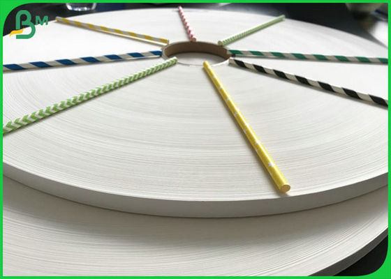 Eco - papel de palha amigável Rolls de 60gsm 120gsm com FSC FDA para palhas da tira