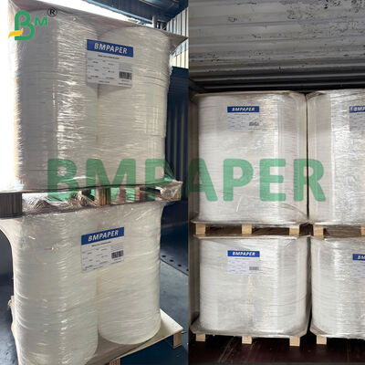 Papel Kraft Branco de 24-28gm Forte para Embalagem de Máquina de Alta Velocidade