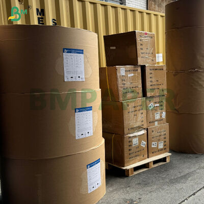 Etiquetas de alta brancura resistência ao molho papel metalizado para cerveja / etiquetas de lata