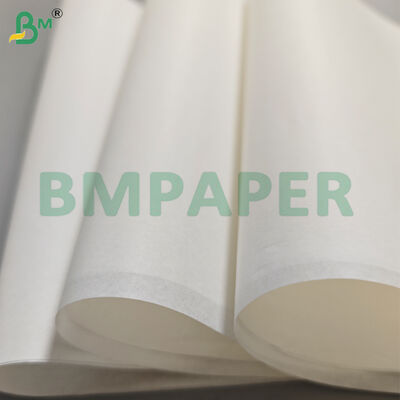 Rolos de papel resistentes ao óleo de 30 gm-80 gm para embalagens alimentares oleosas