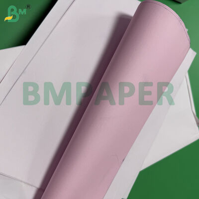 70gsm Papel Digital NCR Sem Carbono A4 210x297mm CFB Rosa Com Verso Branco