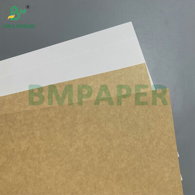 Papel Kraft revestido de argila de lado superior de qualidade FDA para embalagens de alimentos