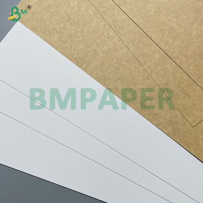 240g - 300g Resistência ao Rasgo Papel Cartão Revestido Natural Marrom CCKB