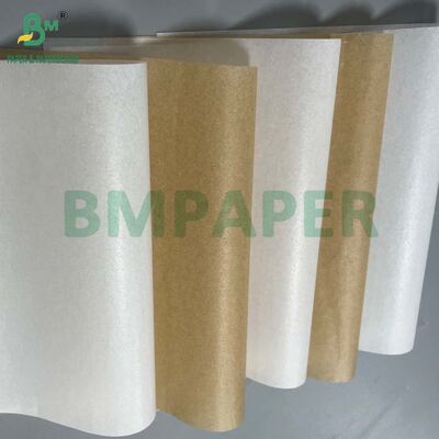 Fácil de descascar 40GSM Papel de silicone revestido de lados duplos Anti-aderente