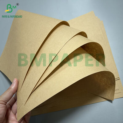 Papel Kraft Marrom Não Revestido 80gsm 90gsm Para Sacos de Embalagem de Alimentos 1000mm 1100mm