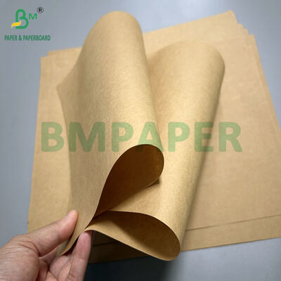 Papel Kraft Marrom Não Revestido 80gsm 90gsm Para Sacos de Embalagem de Alimentos 1000mm 1100mm