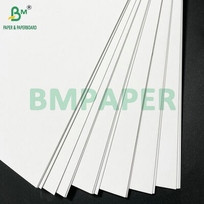 Papel Bond Branco Brilhante Não Revestido 250gsm 300gsm 350gsm 400gsm Cartão Bristol
