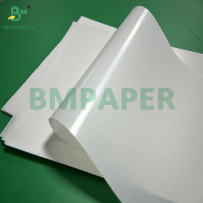 Rolo de Papel Kraft MG Branco Bleached 380mm 400mm 40gsm +10PE para Embalagem de Açúcar