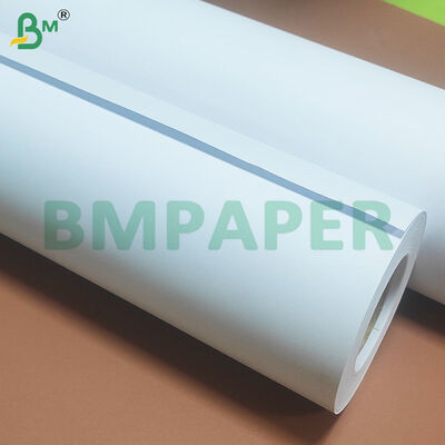20lb Dois lados Branco Durável CAD Engenharia Plotter Papel Rolls