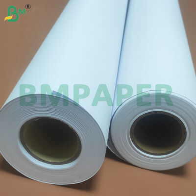 20lb Dois lados Branco Durável CAD Engenharia Plotter Papel Rolls