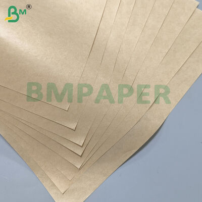 MG Papel Kraft não branqueado 60 Gsm 1 lado brilhante Fibra virgem de qualidade alimentar