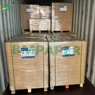 MG Papel Kraft não branqueado 60 Gsm 1 lado brilhante Fibra virgem de qualidade alimentar