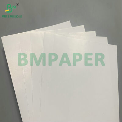 Papel Cobre Simples Revestido Brilhante em Um Lado de 60gsm a 400gsm para Aplicações de Embalagem e Rótulos
