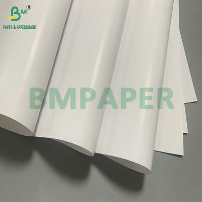Papel Cobre Simples Revestido Brilhante em Um Lado de 60gsm a 400gsm para Aplicações de Embalagem e Rótulos