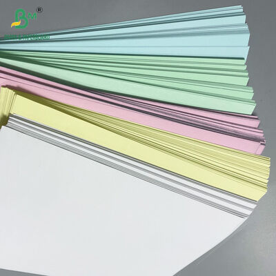 Papel autocopiante multicolorido 55gsm 60gsm NCR 650mm X 920mm Imagem preta