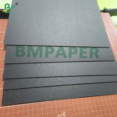 Papel de cartão laminado em folha preta 1 mm - 3 mm