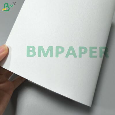 Cartão branco sem revestimento Branco brilhante 65lb Cobertura Papel liso