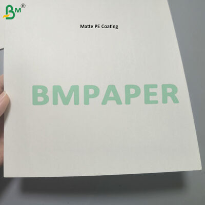 Copo de bebida quente Base de papel à prova de vazamento PE revestimento para café, chá