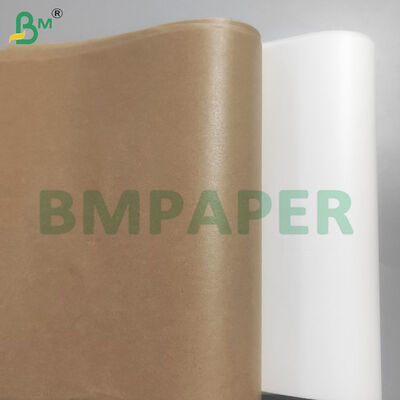 alimento revestido dobro de Rolls do papel do silicone 40gsm seguro para cozer