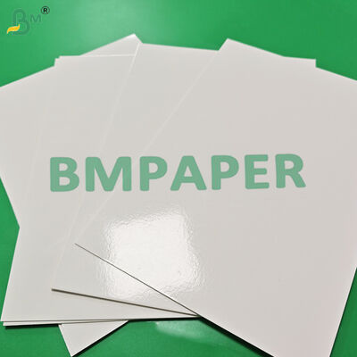 295gm + 15g PE Freezer Paper Board Para bandejas de refeições congeladas Alta resistência à ruptura
