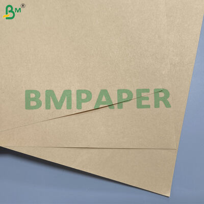 O papel natural 60gsm do congelador de Kraft do envoltório do congelador revestiu poli um lado