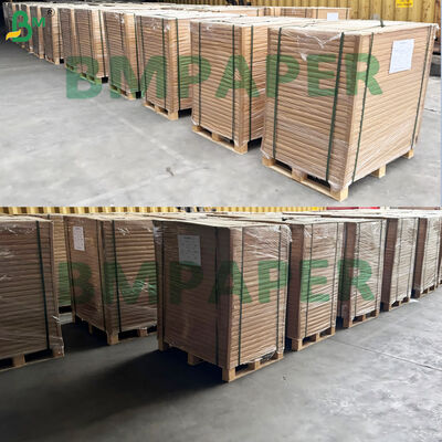 O papel natural 60gsm do congelador de Kraft do envoltório do congelador revestiu poli um lado