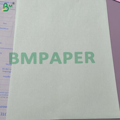 Papel NCR sem carbono branco / verde / rosa 50gm para impressoras e copiadoras a laser / jato de tinta
