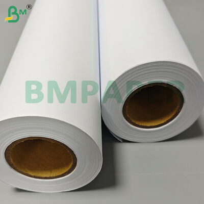 80 gm Rolos de papel CAD Plotter de lado duplo branco para impressão