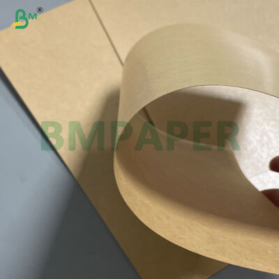 FDA PE revestido de papel de alimentação de rua resistente ao óleo Microondas para recipiente de alimentos