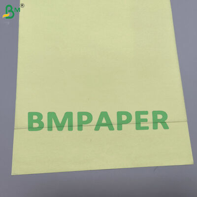80 gm CFB Papel base NCR sem carbono duplo revestido Frente e traseiro Impressão digital Matéria-prima