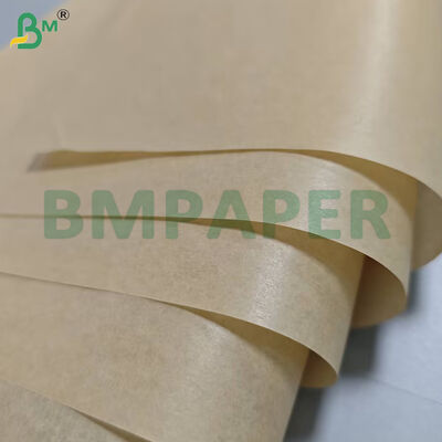 Rolos Jumbo de Papel de Cozedura Castanho com Silicone em Dois Lados de 40gsm