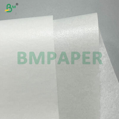 Resistente à graxa 40 g de papel de silicone branqueado de segurança térmica