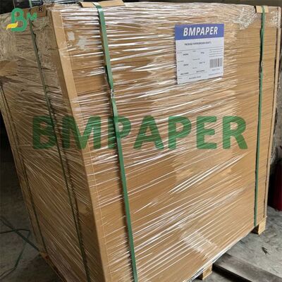 Folhas de papel kraft extensível marrom de 90gsm 89cm, papel para sacos de produtos químicos de alta elasticidade