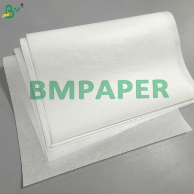 Papel para assar branco dupla face revestido com silicone antiaderente para forno e culinária