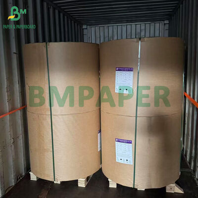 Grau alimentar 35g 40g 45g Papel Kraft em rolos, vidrado a máquina, branqueado