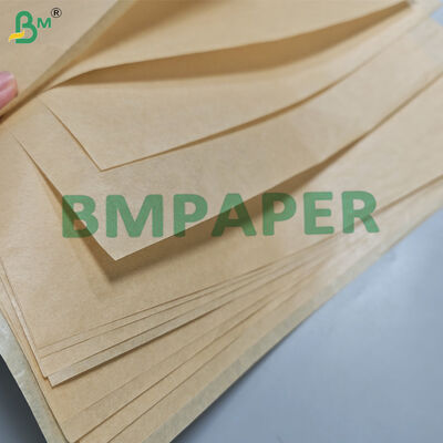 40 g de papel de pergaminho castanho natural revestido com silicone para assar, não pegajoso 600 mm
