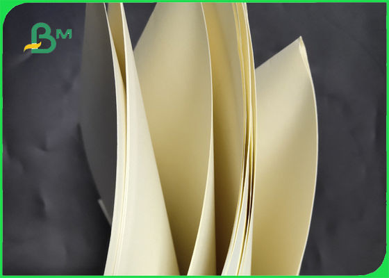 papel de Woodfree do amarelo de 70GSM 80GSM/polpa 100% do Virgin papel bond FSC certificada
