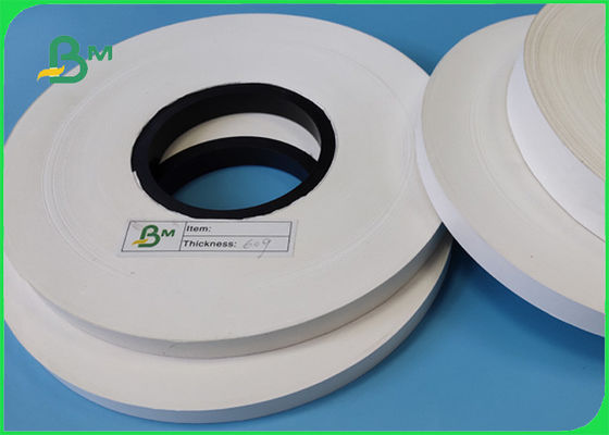 papel de palha 28g & 60g & 120g azul Rolls impressão da tira flexível do FSC & do FDA