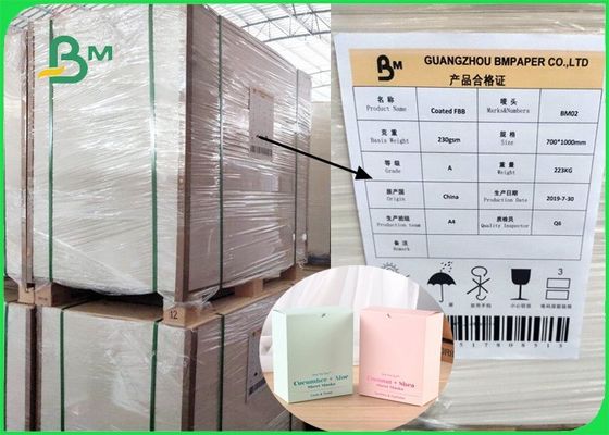 cartão GC1 lustroso da brancura 95% de 270gr 280gr 300gr FSC para a capa do livro