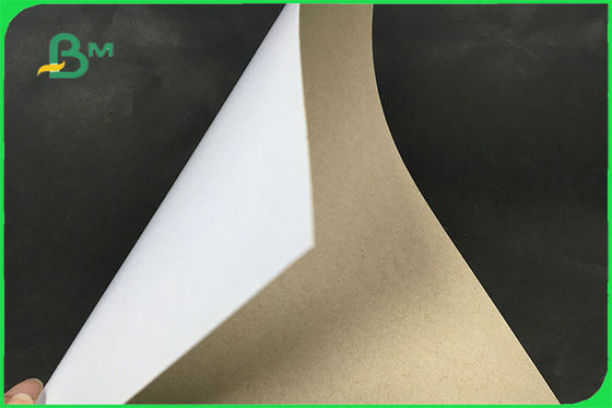 Reciclado uma placa branca revestida do duplex da parte traseira do cinza do lado para a caixa de embalagem FSC