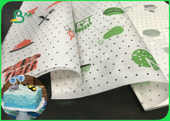 Papel resistente ao calor seguro certificado FSC do cozimento do alimento de FDA para a grade que cozinha o BBQ