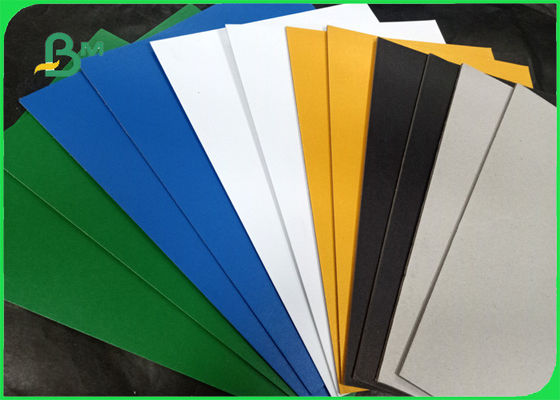 2.0mm FSC reciclam o cartão colorido do verniz lustroso da polpa para a caixa de presente